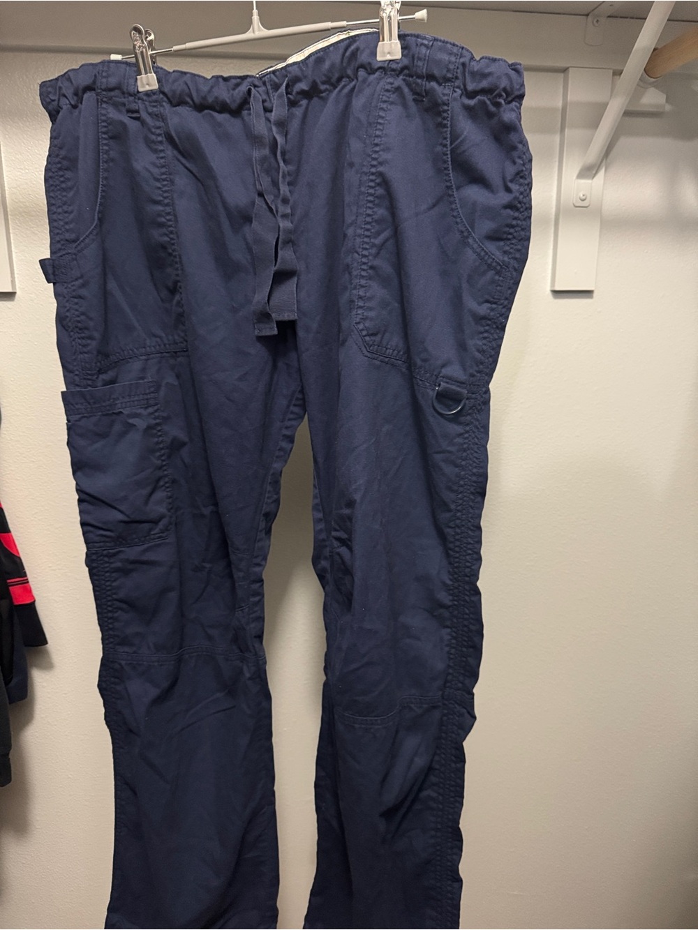 Koi Lindsey cargo scrub pants-navy XL tall
